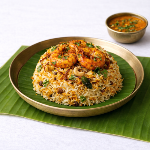 Seafood Biryani